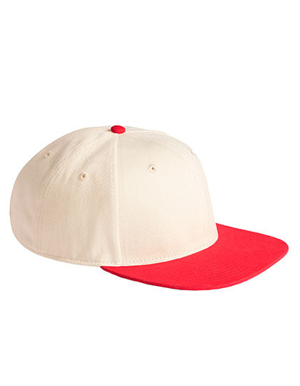 Contrast Flat Peak 6 Panel Cap