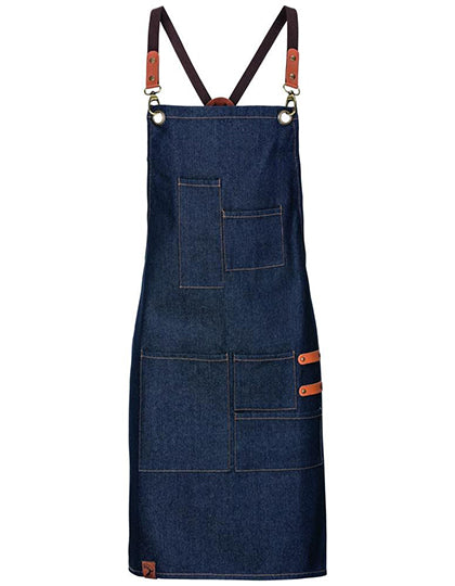 Latzschürze Denim - Navy