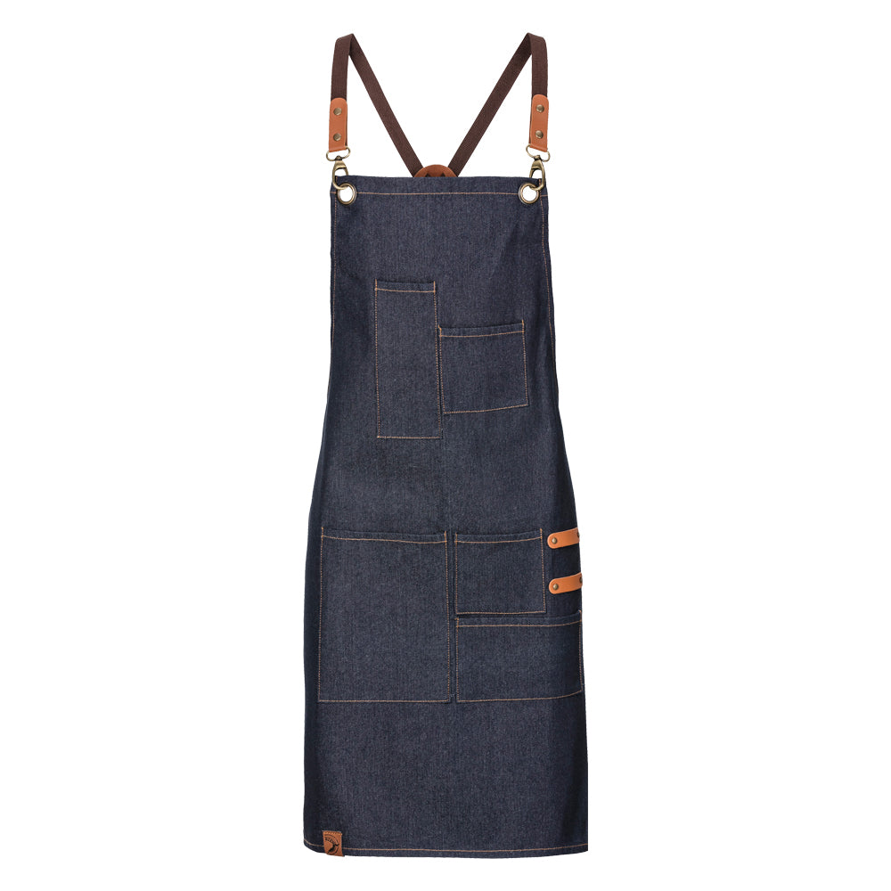 Kinderlatzschürze Denim - Navy