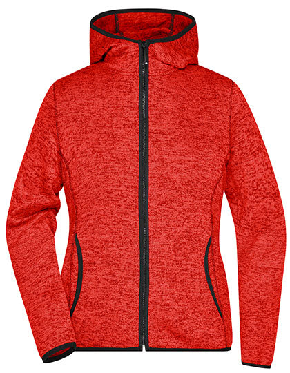 Ladies´ Knitted Fleece Hoody