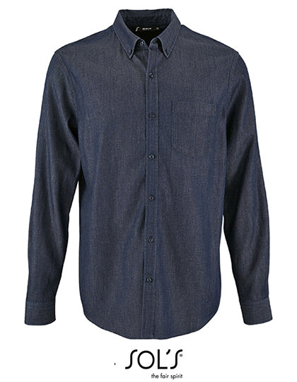 Men´s Denim Shirt Barry - Denim Brut
