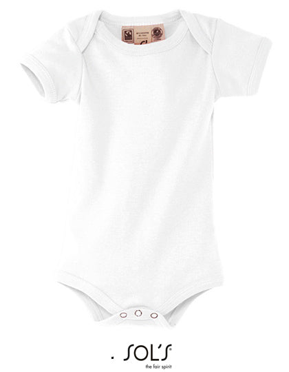 Organic Bambino Bodysuit - White