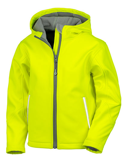 Youth TX Performance Hooded Soft Shell Jacket