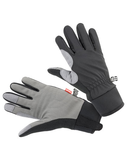 Unisex Bikewear Long Gloves - Black / Grey
