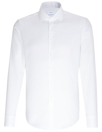 Men´s Shirt Shaped Fit Oxford Longsleeve - White