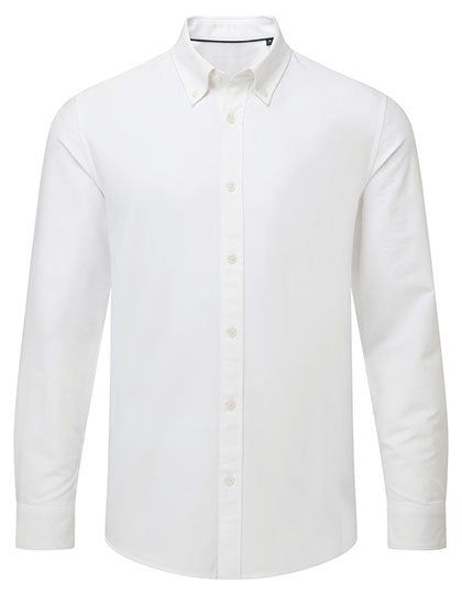 Men´s Cotton Long Sleeve Oxford Shirt - White