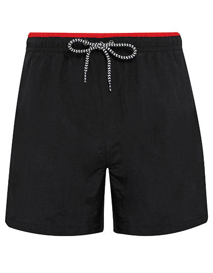 Men´s Swim Shorts - Black / Red