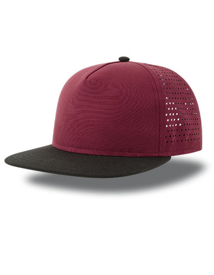 Bank Five Cap Recycled - Burgundy / Black