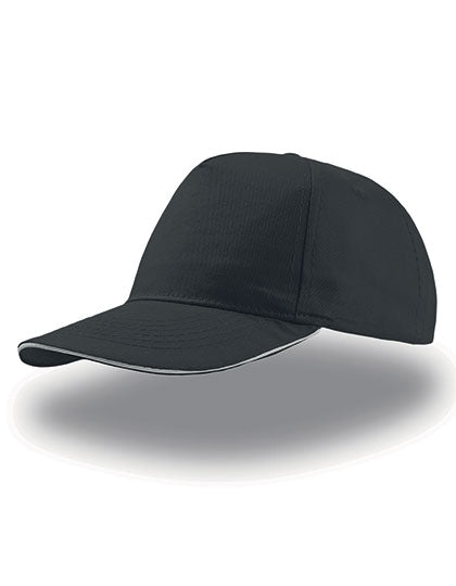 Start Five Sandwich Cap - Black / White