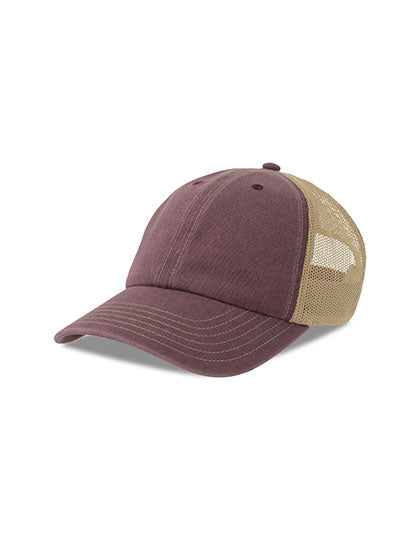 Teon Cap - Burgundy / Khaki