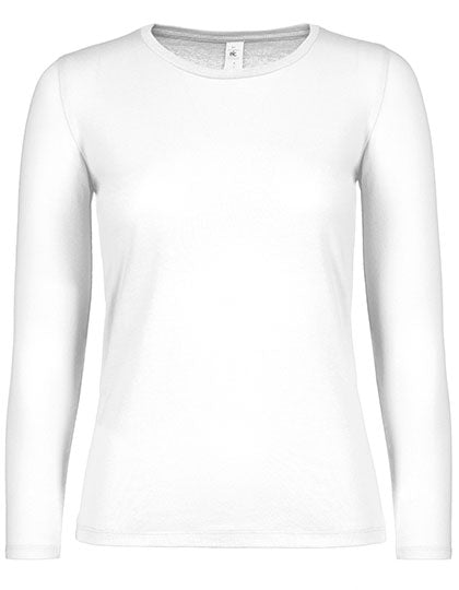 Women´s T-Shirt #E150 Long Sleeve - White