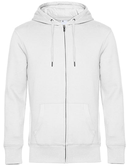 KING Zipped Hood Jacket_° - White