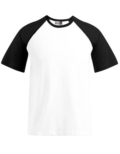 Men´s Raglan T - White / Black