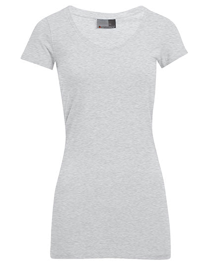 Women´s Slim Fit V-Neck-T Long