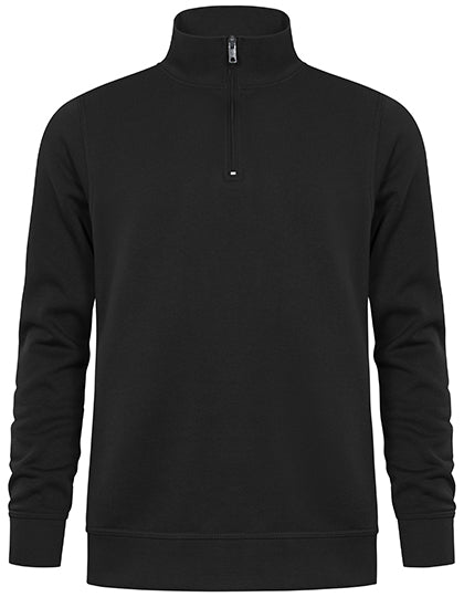 Unisex Troyer Side Pocket - Black