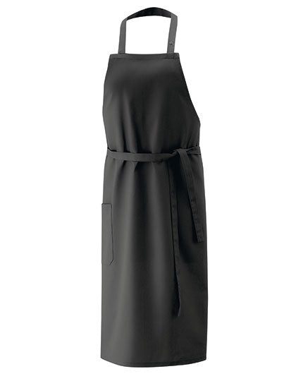 Latzschürze 80 x 100 cm - Black