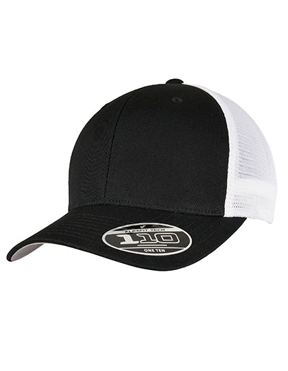 110 Mesh 2-Tone Cap - Black / White