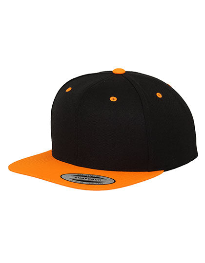 Classic Snapback 2-Tone - Black / Neon Orange