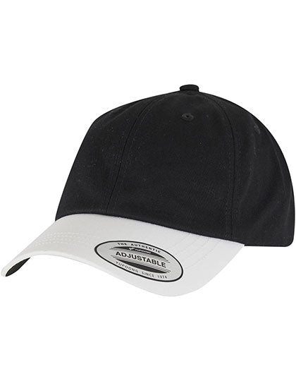Low Profile 2-Toned Classic Cap - Black / White