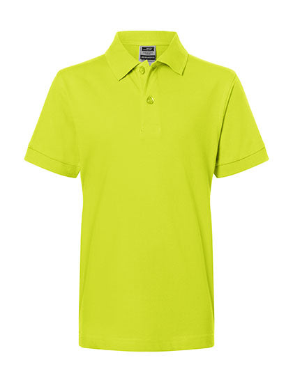 Junior Classic Polo - Acid Yellow