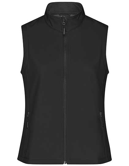 Ladies´ Promo Softshell Vest - Black