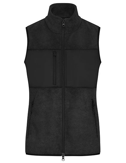 Ladies´ Fleece Vest - Black