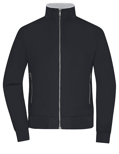 Ladies´ Reversible Blouson - Black / Silver (Solid)