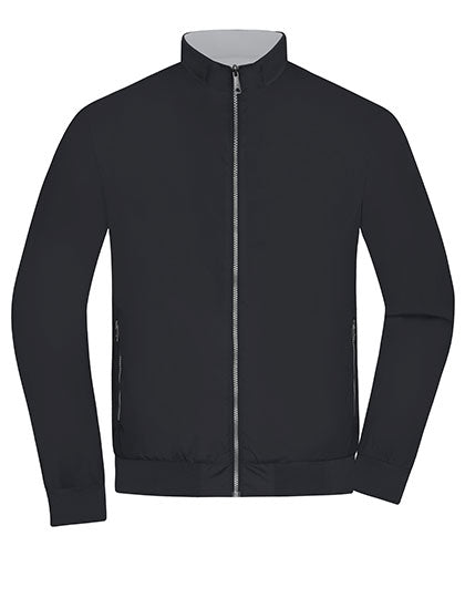 Men´s Reversible Blouson - Black / Silver (Solid)