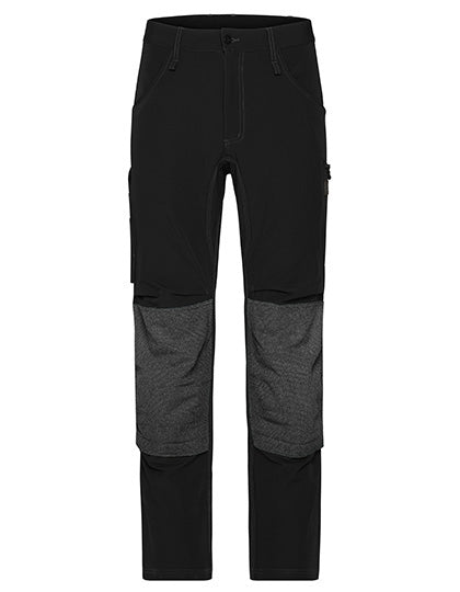 Workwear Pants 4-Way Stretch Slim Line - Black