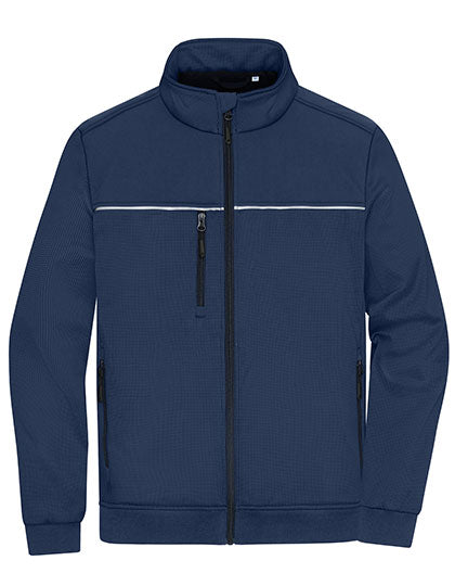 Hybrid Workwear Jacket - Navy