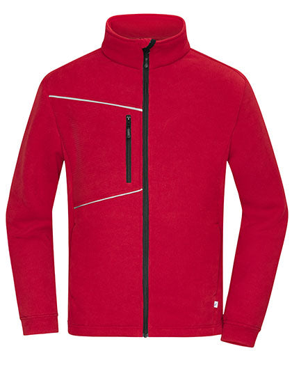 Fleece Jacket - Corduroy Look