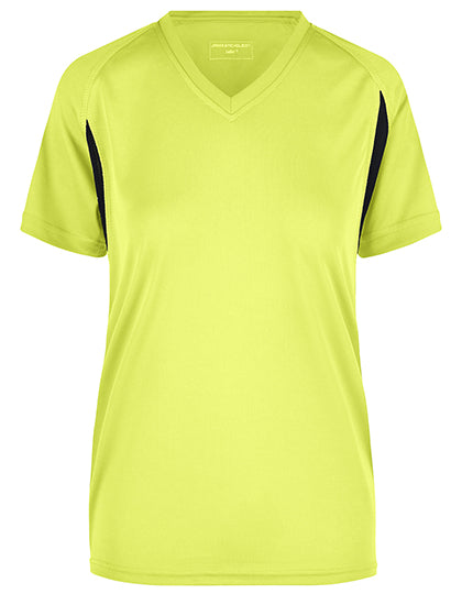 Ladies´ Running-T - Fluo Yellow / Black