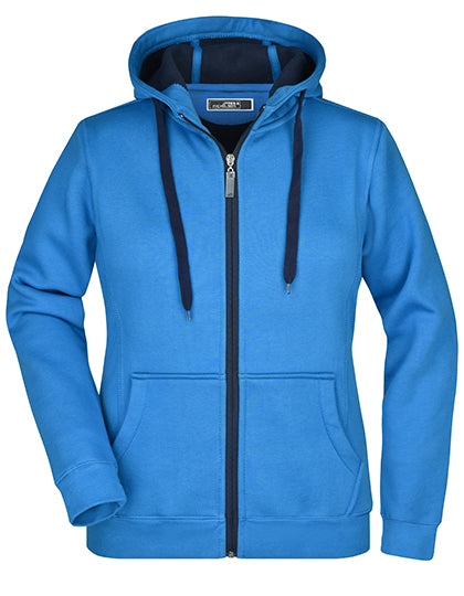 Ladies´ Doubleface Jacket - Azur / Navy