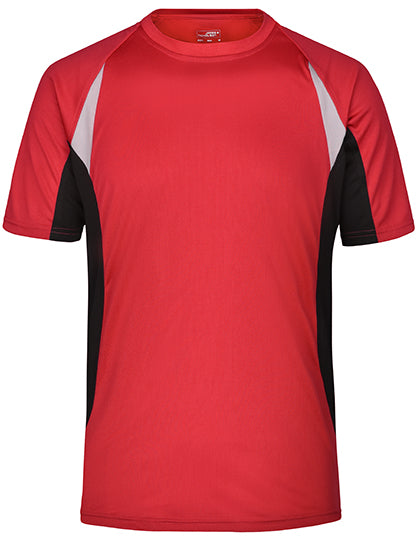 Men´s Running-T - Red / Black