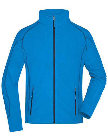 Men´s Structure Fleece Jacket - Aqua / Navy