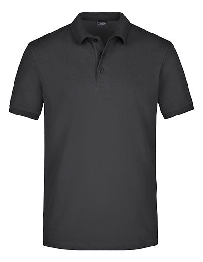 Men´s Elastic Polo Piqué - Black