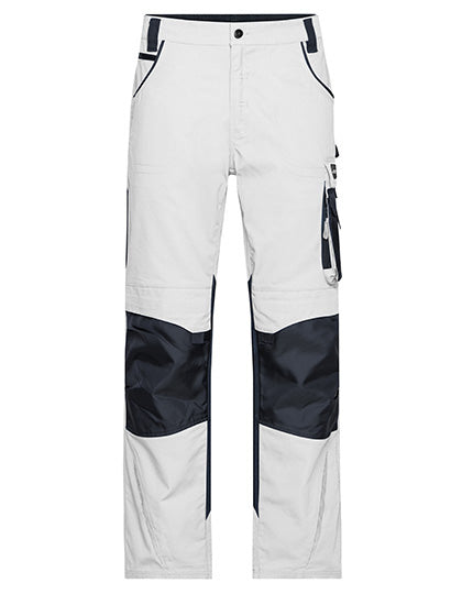 Workwear Pants -STRONG- - White / Carbon