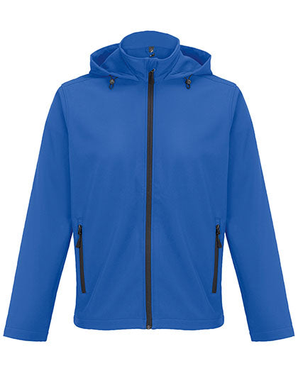 Men´s Race Softshell Hooded Jacket - Royal Blue 241
