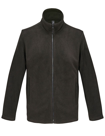 Unisex Microfleece Full-Zip Jacket Nitro - Black