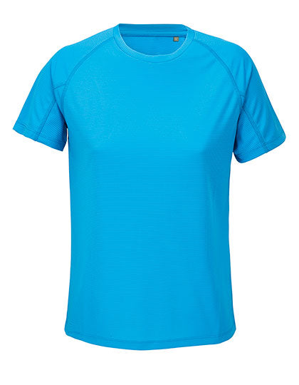 Women´s Raglan Sleeve T-Shirt Vortex - Aqua
