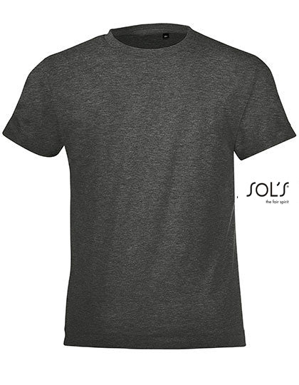 Kids´ Round Collar T-Shirt Regent Fit