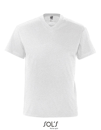 V-Neck T-Shirt Victory - Ash (Heather)
