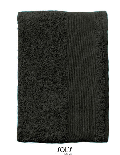 Hand Towel Bayside 50 - Dark Grey (Solid)