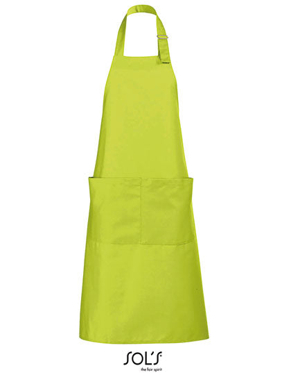 Long Apron Gala - Apple Green
