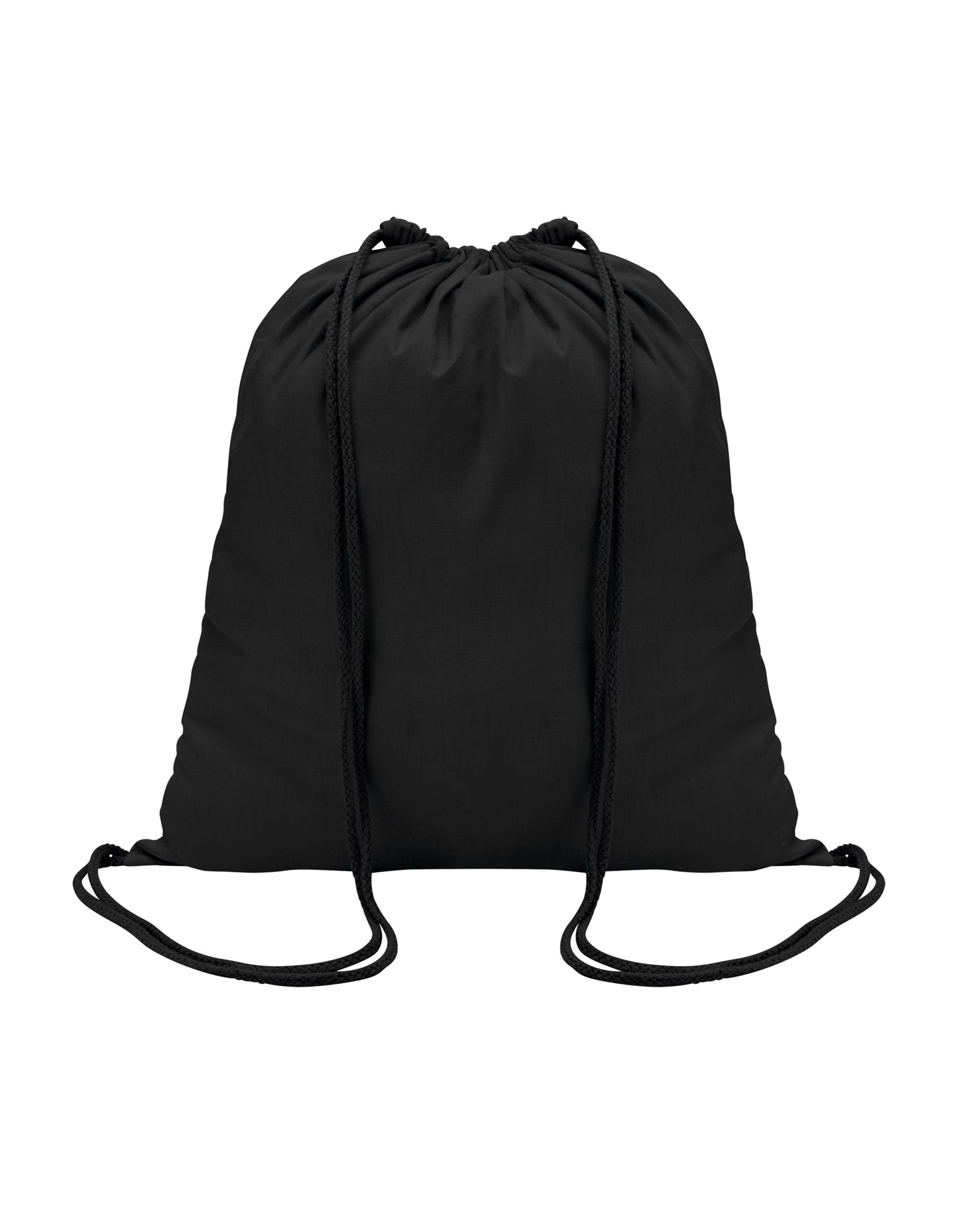 Drawstring Backpack Genova - Black