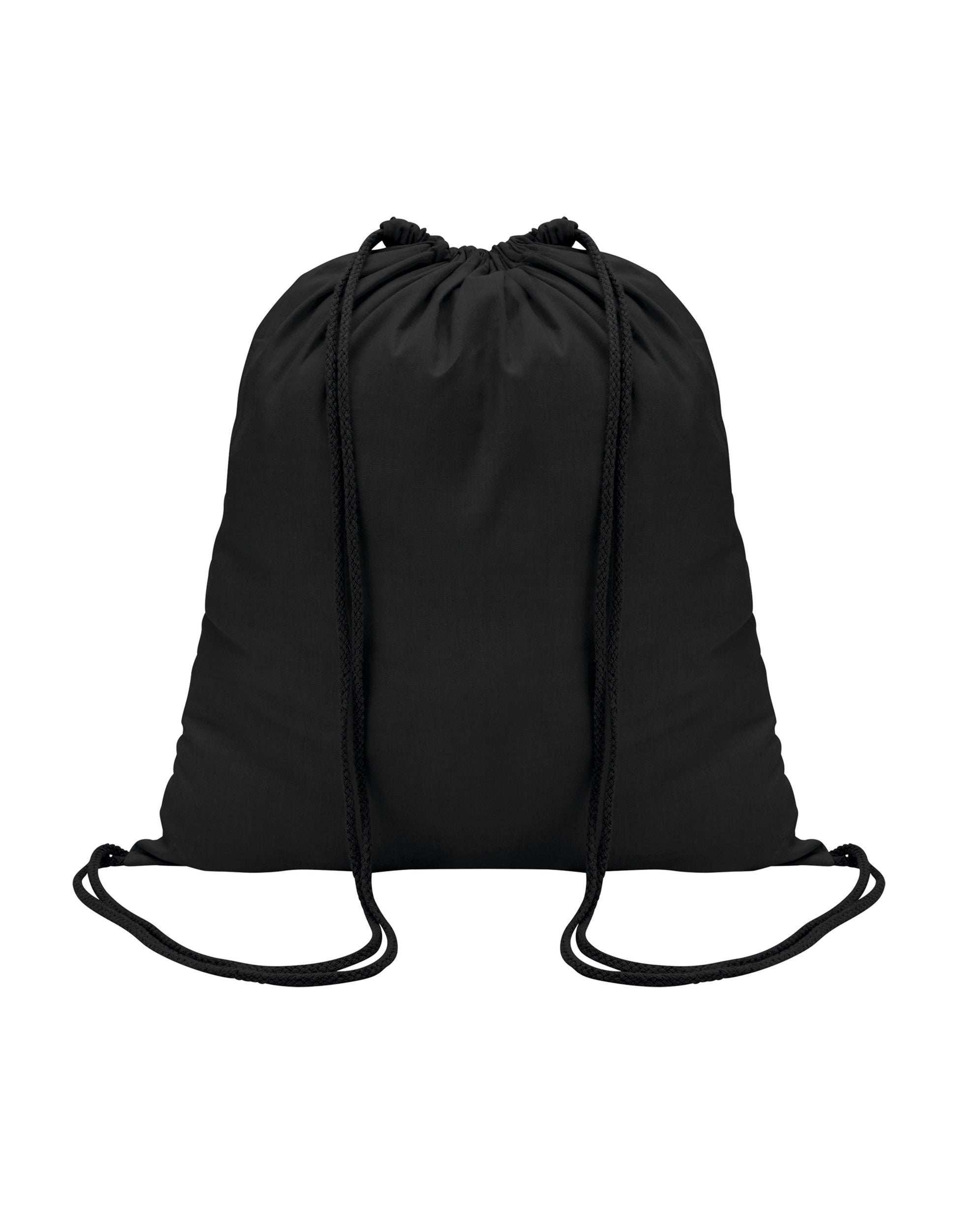 Drawstring Backpack Genova - Black