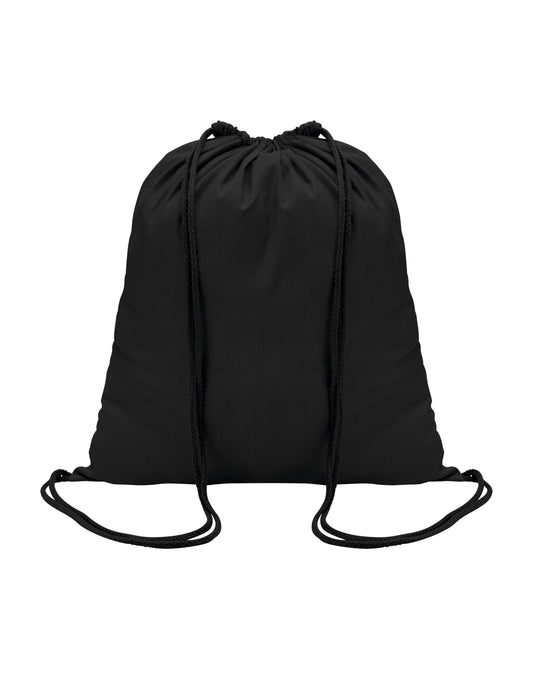 Drawstring Backpack Genova - Black
