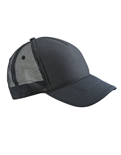 5 Panel Retro Mesh Cap - Black