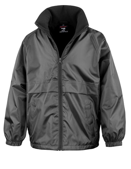Youth Microfleece Lined Jacket - Black