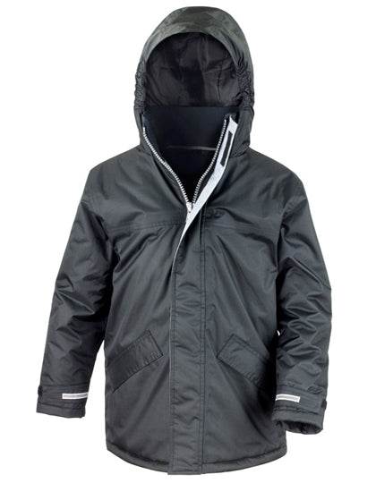 Junior Channel Parka - Black